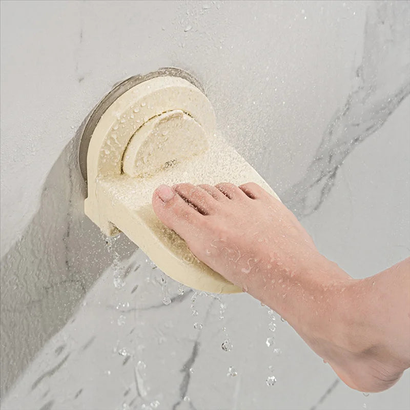 Secure Shower Foot Support for Effortless Grooming