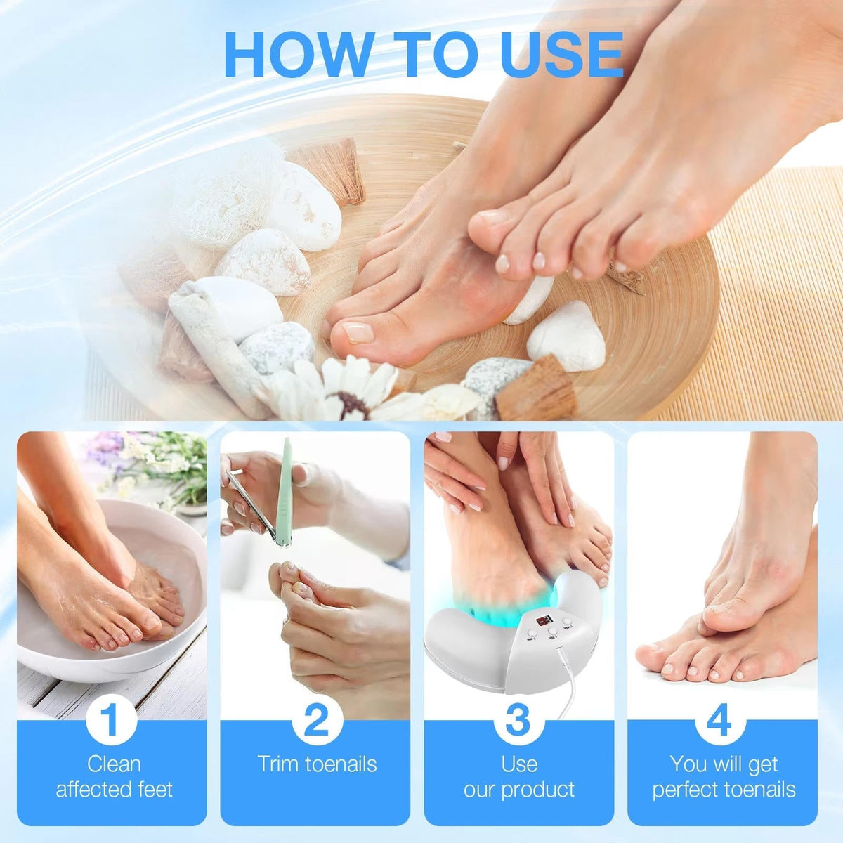 Nail Renewal Light Therapy System
