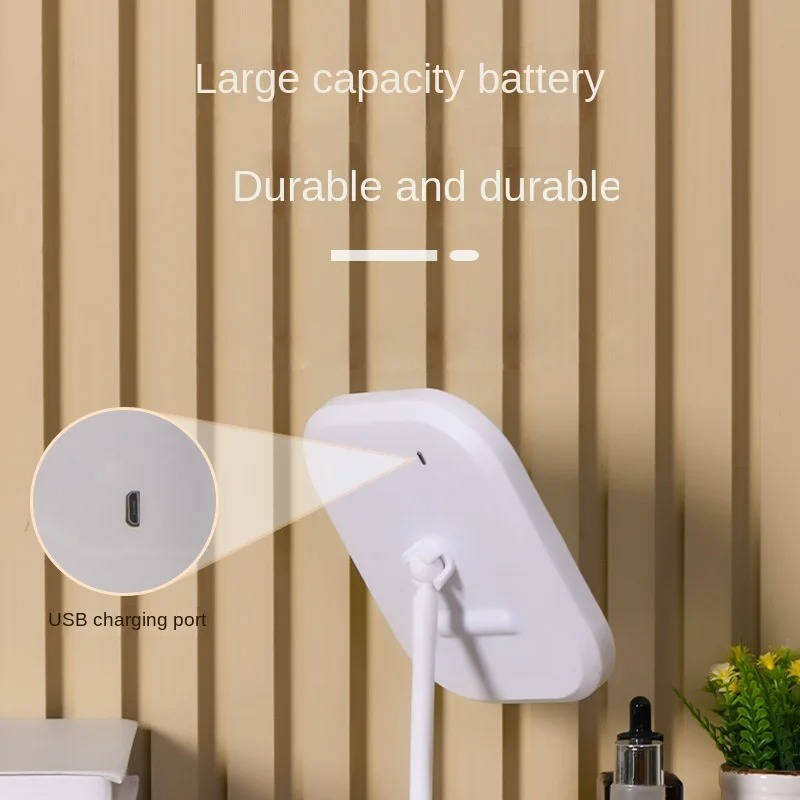 Portable Illuminated Makeup Mirror for On-the-Go Glam