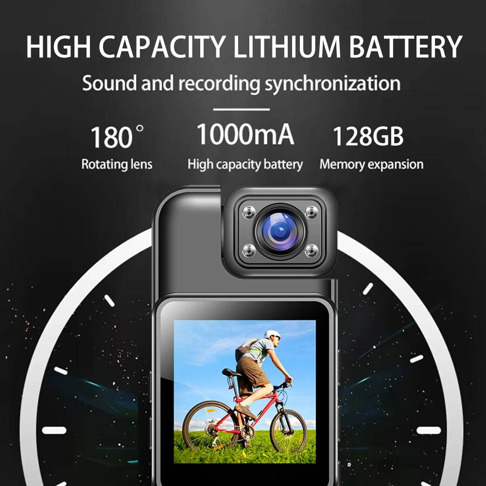 Compact 4K Wireless Body Cam for Everyday Use
