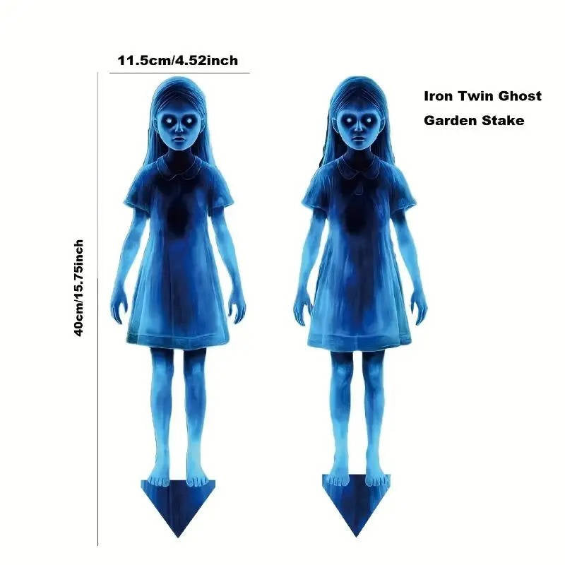 Creepy Spirit Yard Stakes for Spooktacular Halloween Decor