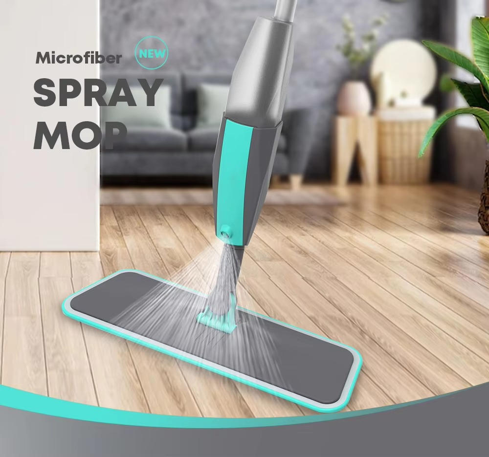 Effortless Cleaning Spray Mop with Precision Control
