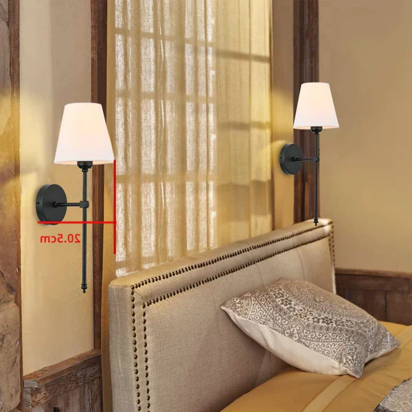 Elegant Wireless Wall Light with Remote Control