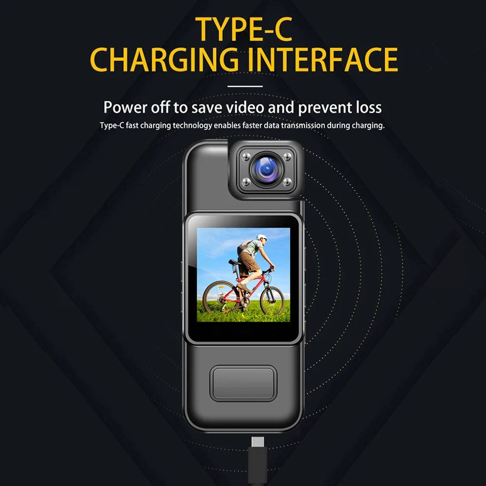 Compact 4K Wireless Body Cam for Everyday Use