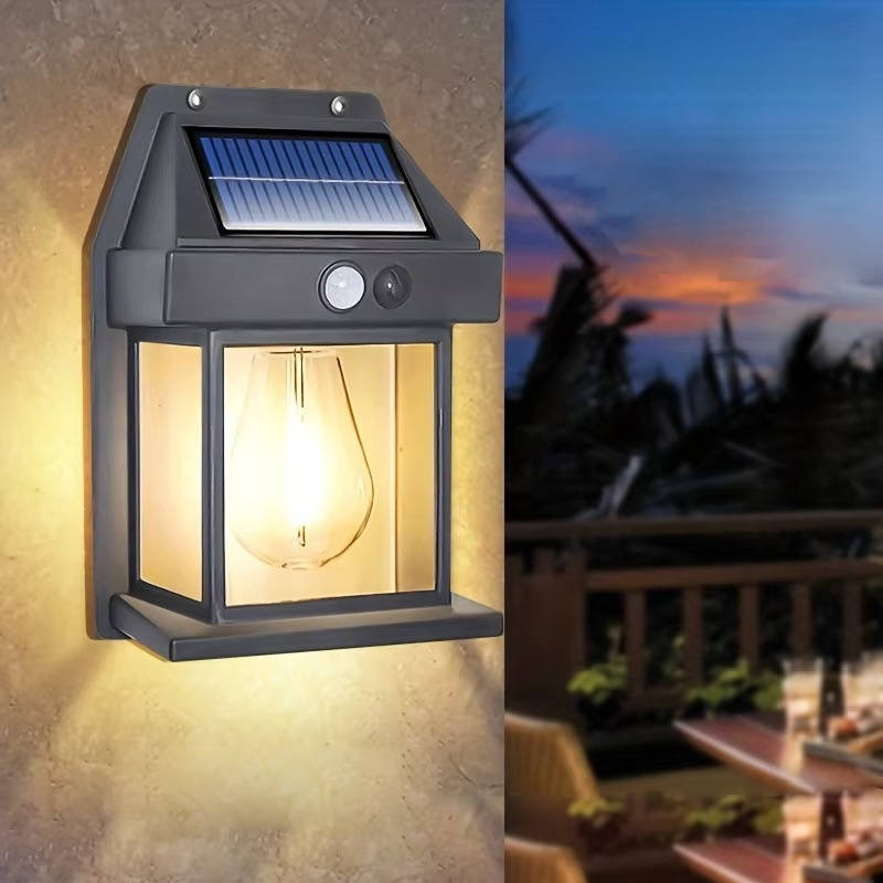 Illuminating Solar Wall Light Duo for Outdoors