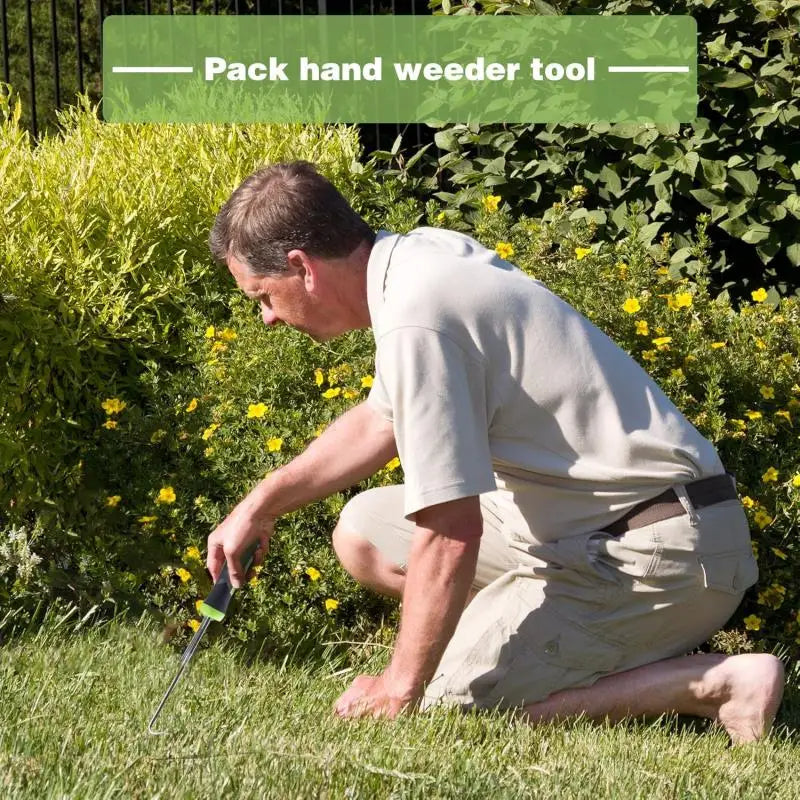 Sturdy Ergonomic Garden Weed Extractor