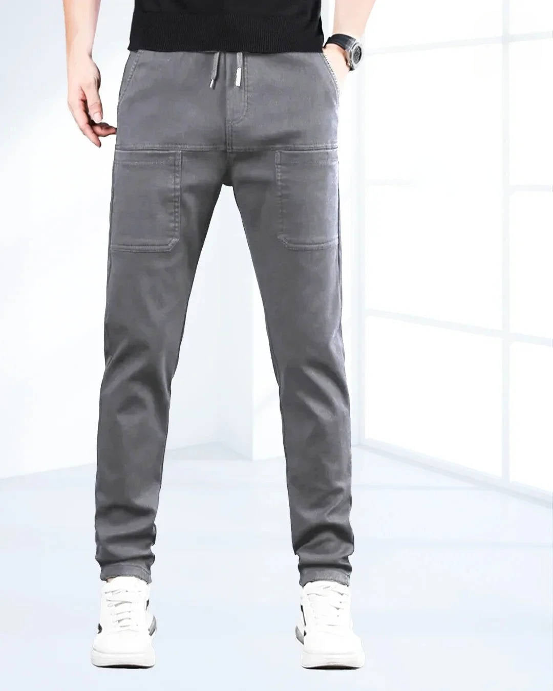 Men's FlexFit Utility Pants with Multiple Pockets