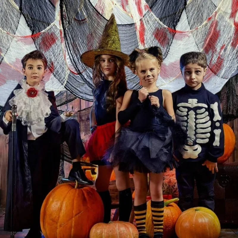 Spooktacular Outdoor Halloween Decoration Cloth