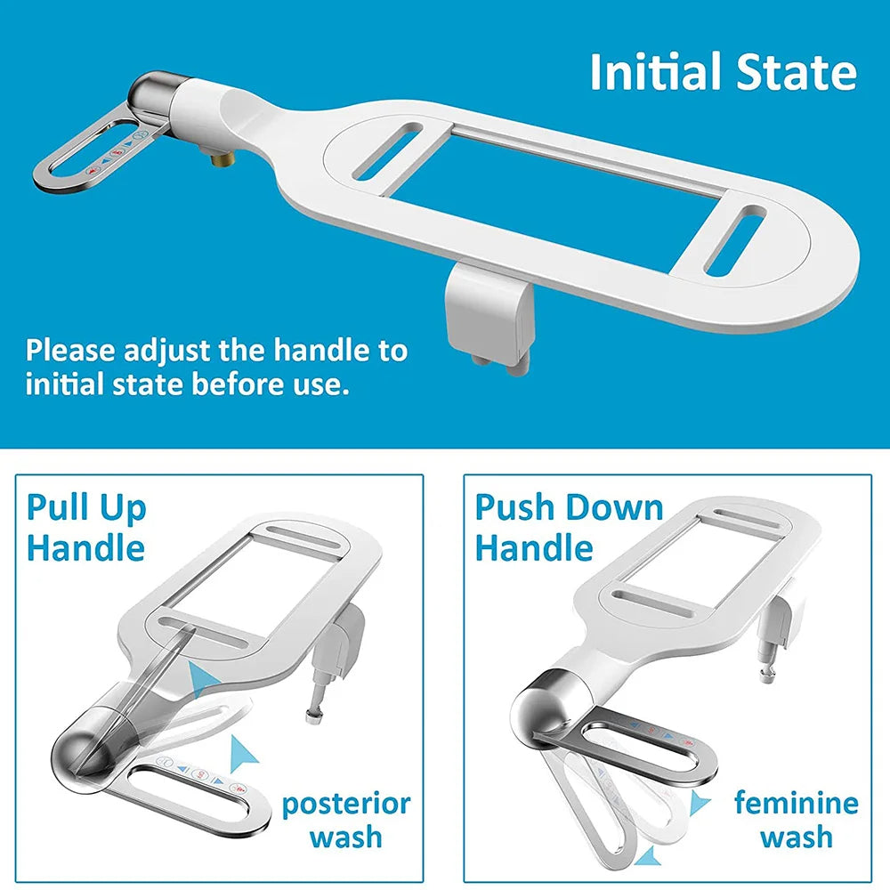 Slimline Toilet Bidet Attachment for Ultimate Comfort