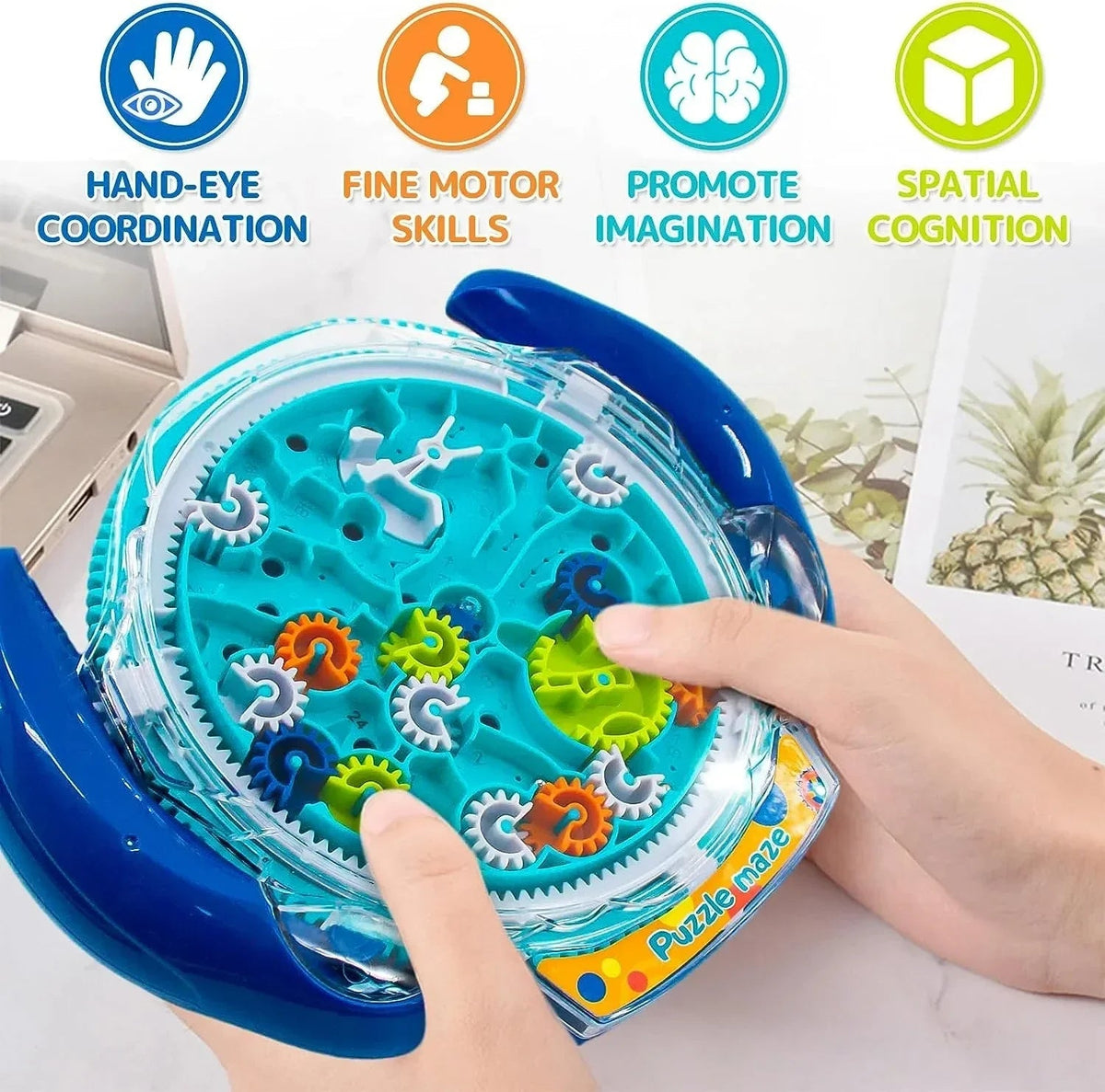 Engaging 3D Maze Puzzle - Stimulating Learning Toy for All Ages