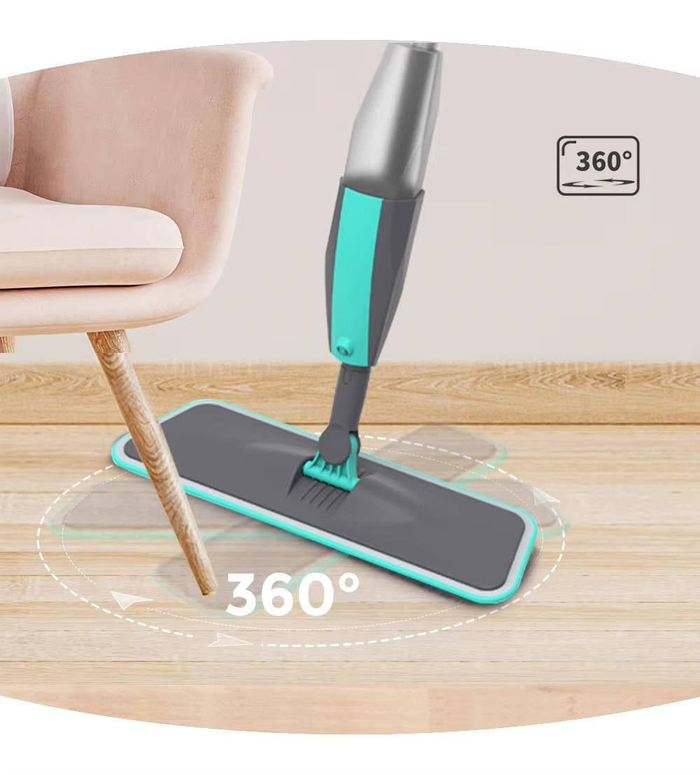 Effortless Cleaning Spray Mop with Precision Control