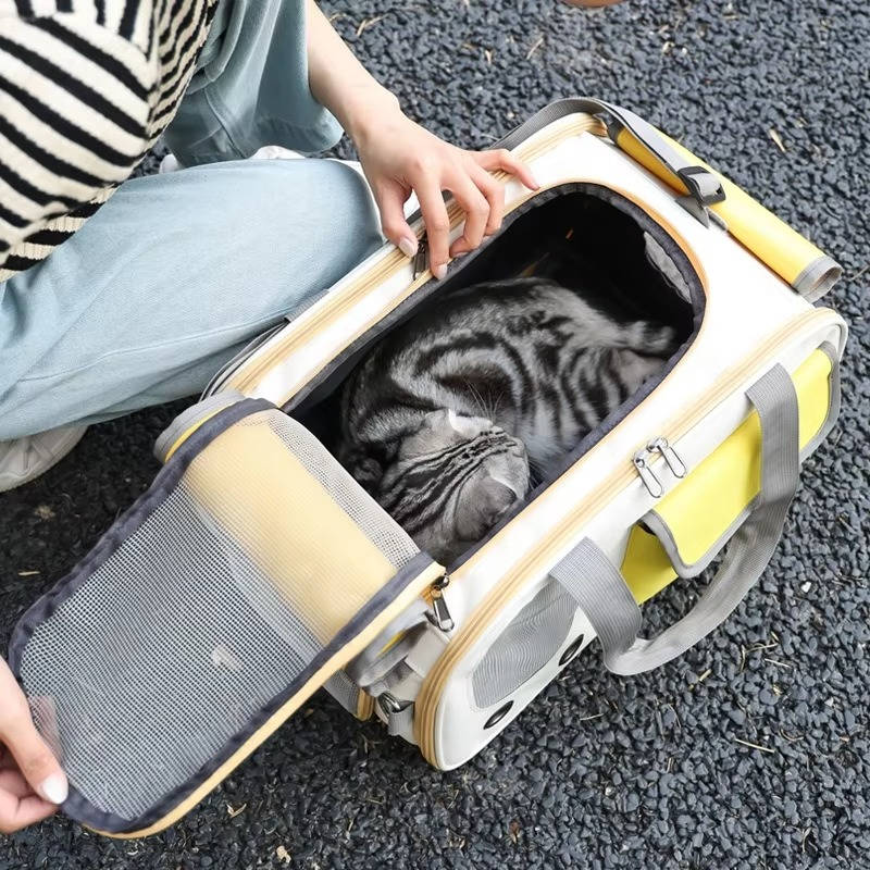 Comfortable Pet Travel Carrier for Cats and Small Dogs