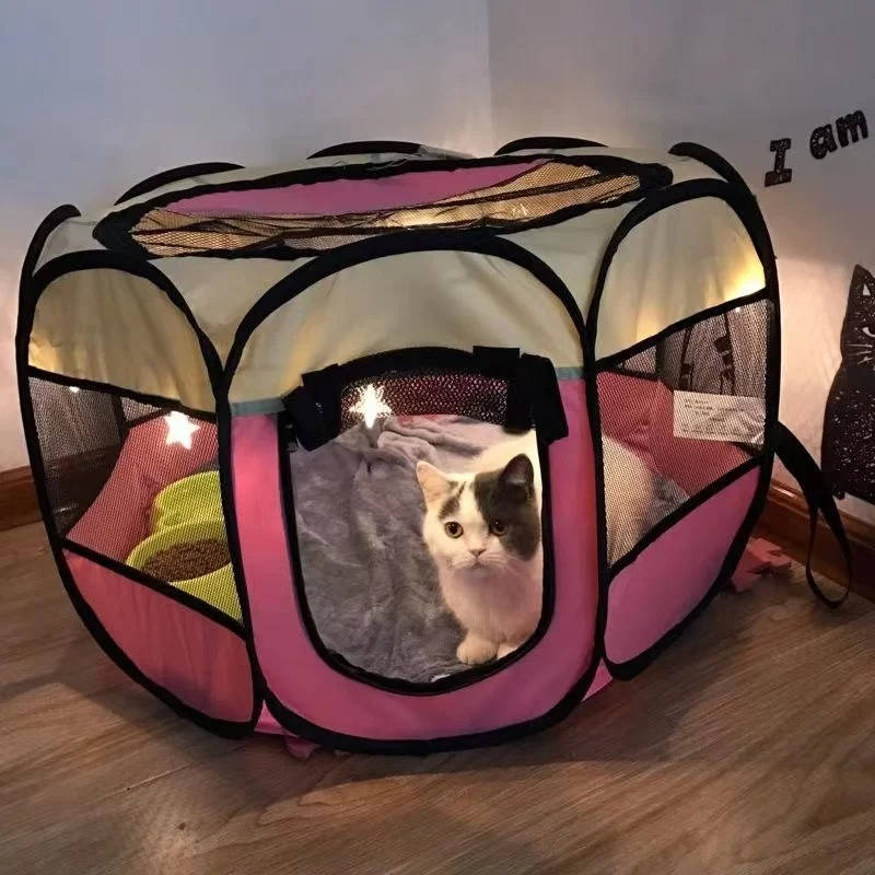 Cozy Retreat Tent for Cats and Small Dogs - Indoor & Outdoor Fun