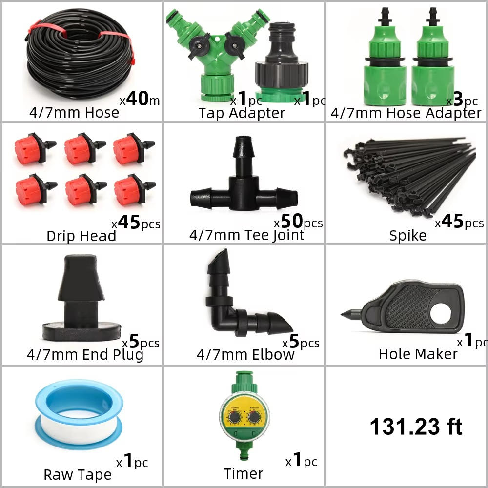 Smart Drip Watering System with Programmable Timer