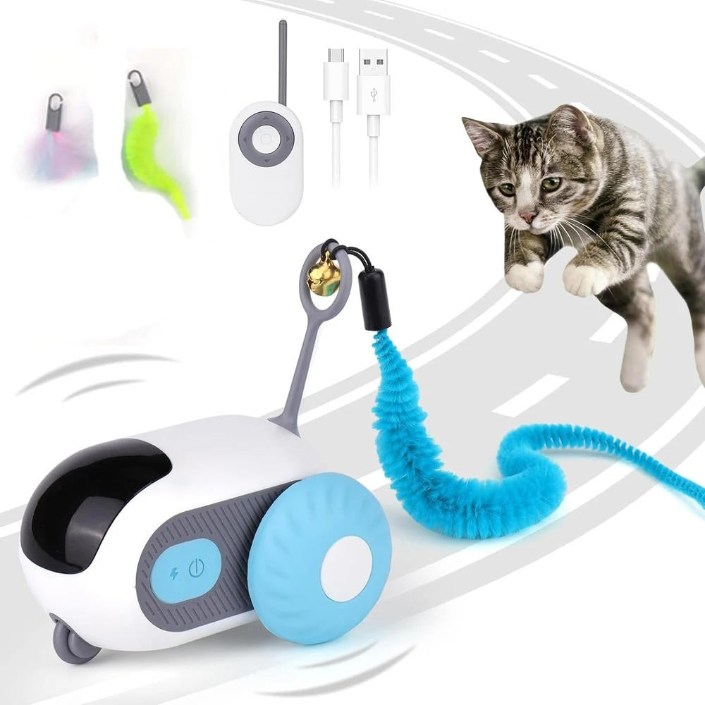 Interactive Remote-Controlled Cat Playmate
