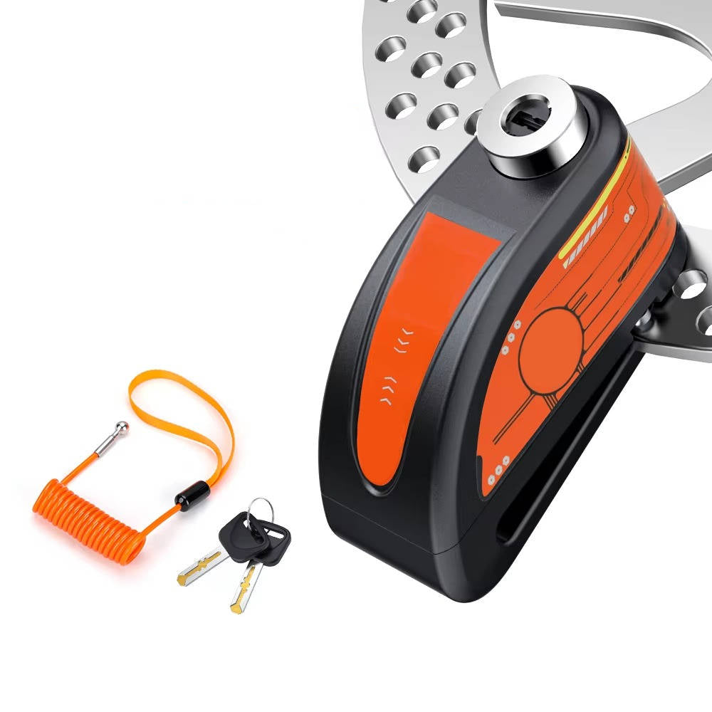 SecureRide Disc Lock with Alarm System