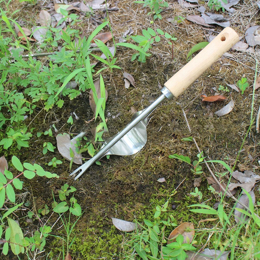 Ergonomic Deep-Root Weed Remover with Extended Handle