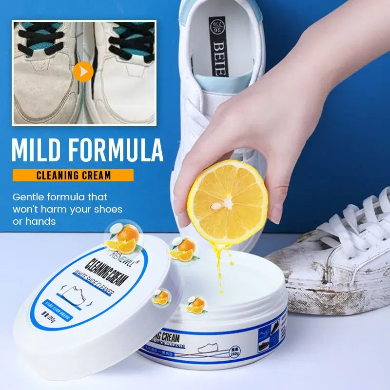 100g BrightStep Shoe Care Cream - Effortless Stain Removal