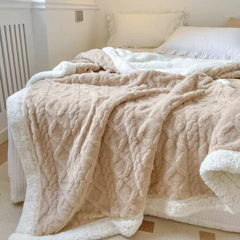Cozy Comfort Dual-Sided Throw Blanket