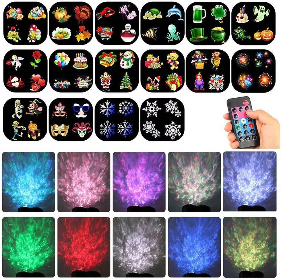 Festive Light Projector for Outdoor Celebrations