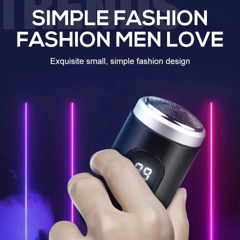Compact Rechargeable Grooming Shaver for Effortless Precision