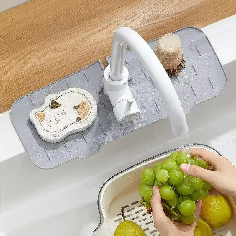 Ultimate Splash Guard for Kitchen and Bathroom Faucets