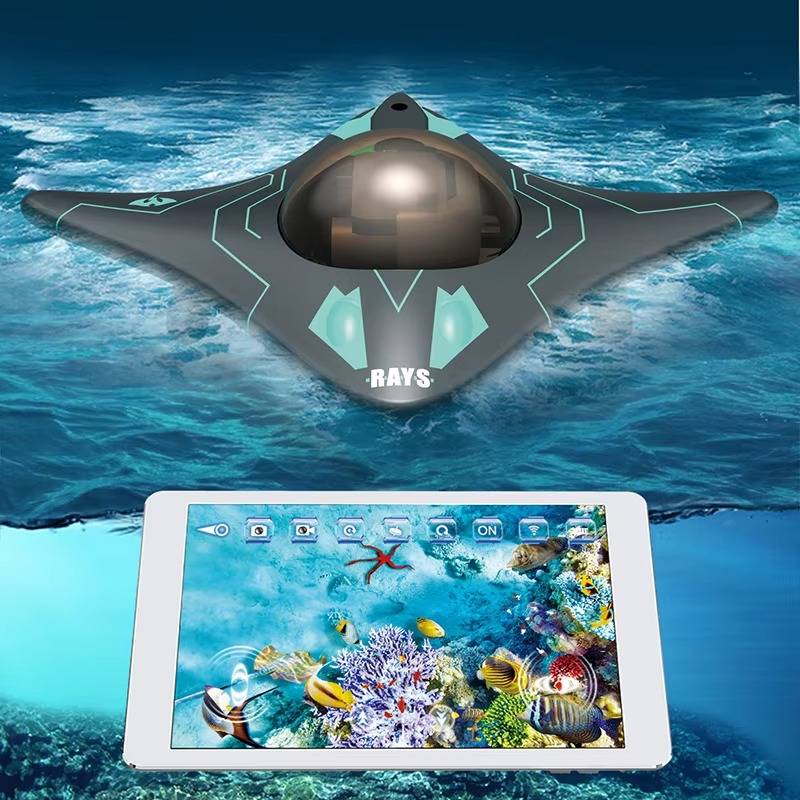 Underwater Explorer Drone with Live Streaming Camera