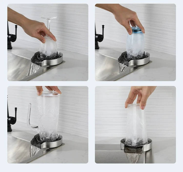 Effortless Cup Rinse Station