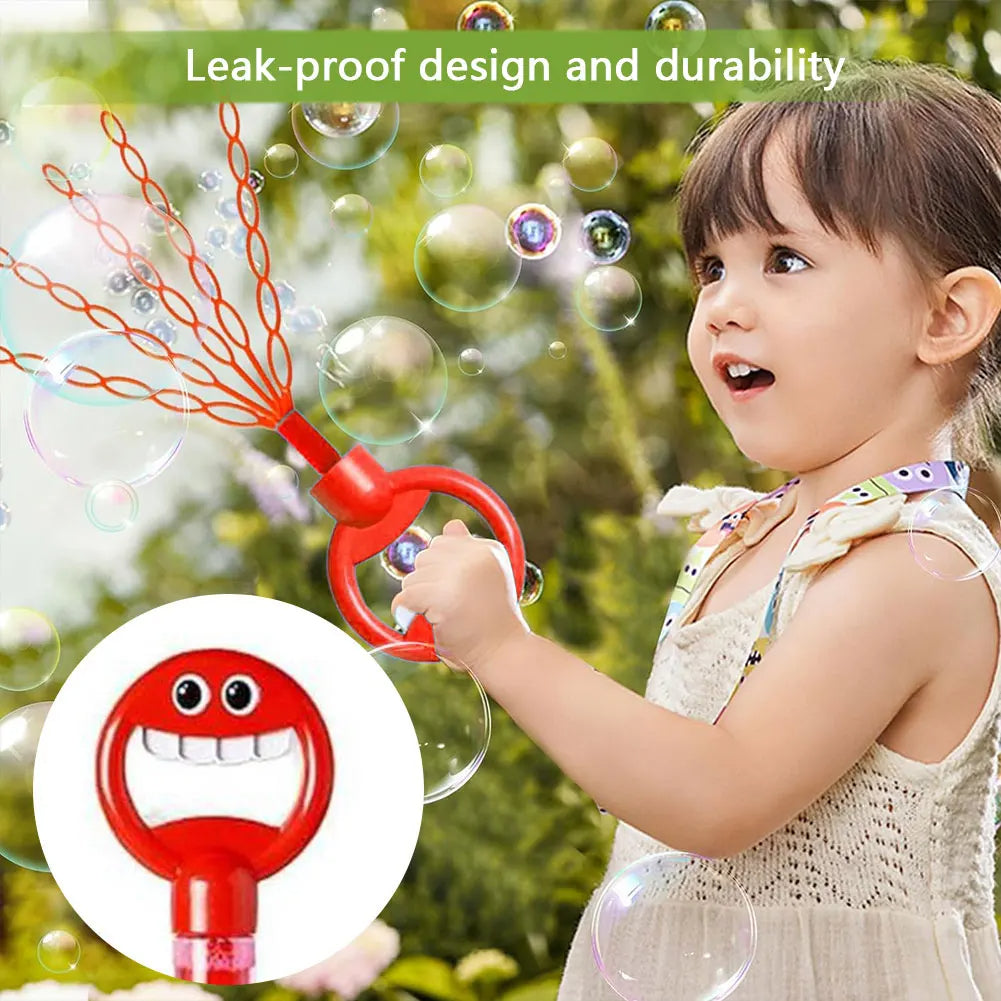 Vibrant 32-Hole Bubble Blaster for Endless Fun
