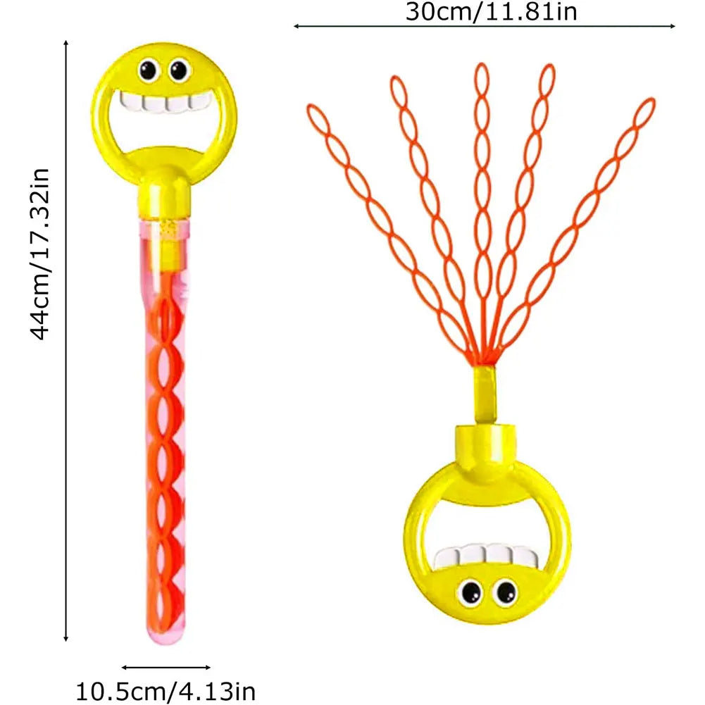 Vibrant 32-Hole Bubble Blaster for Endless Fun