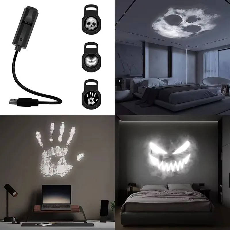 Spookify Your Space: Magical Halloween Light Projector