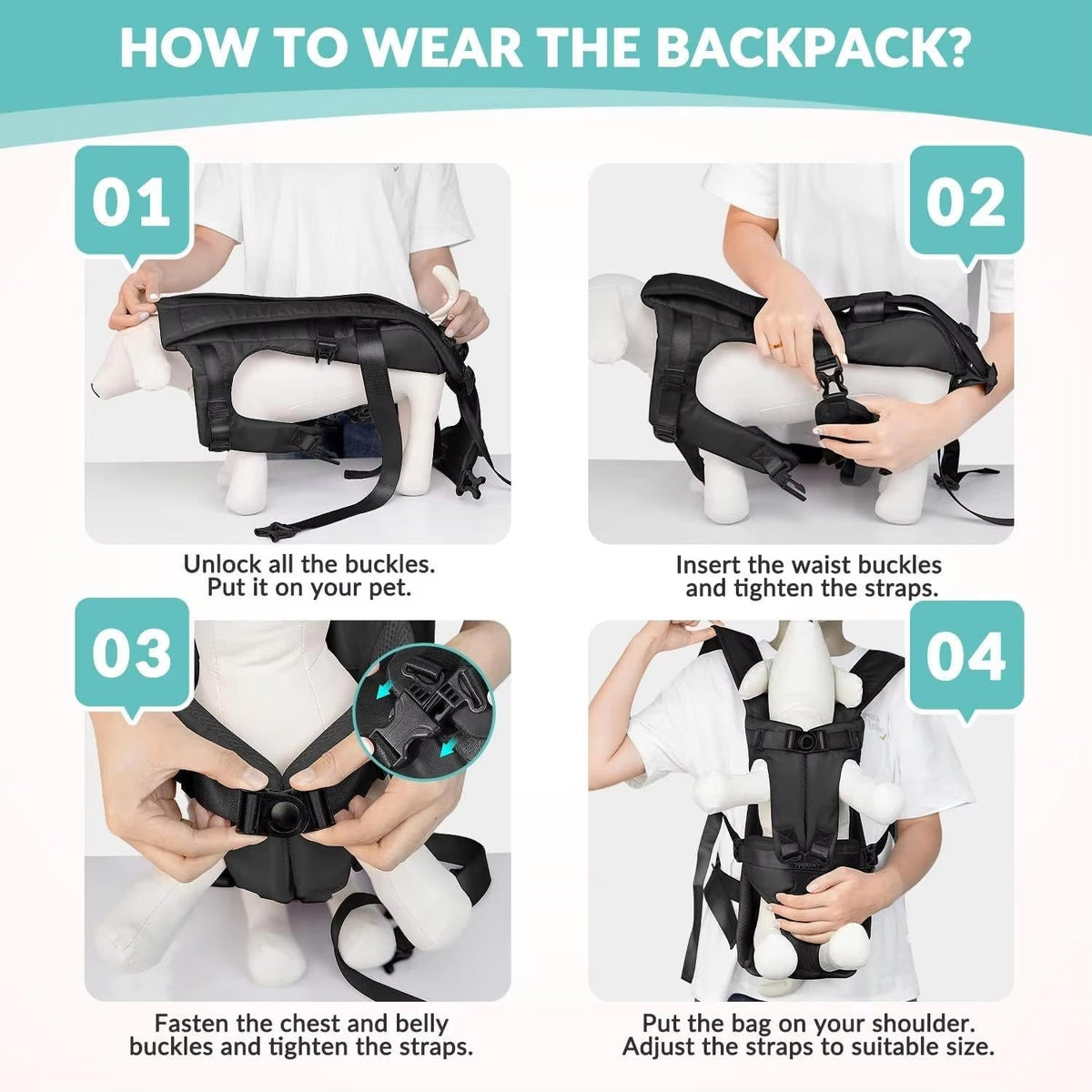 Pet Adventure Carrier Backpack