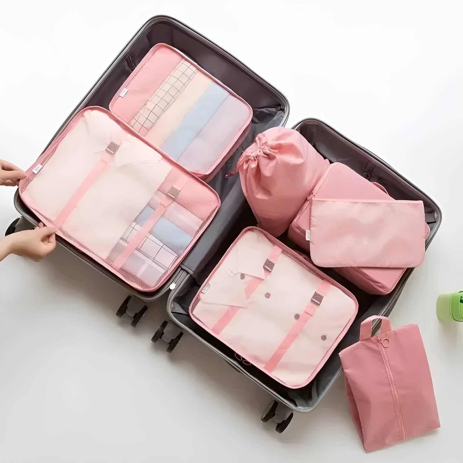 Ultimate Travel Storage Set with 7 Versatile Cubes