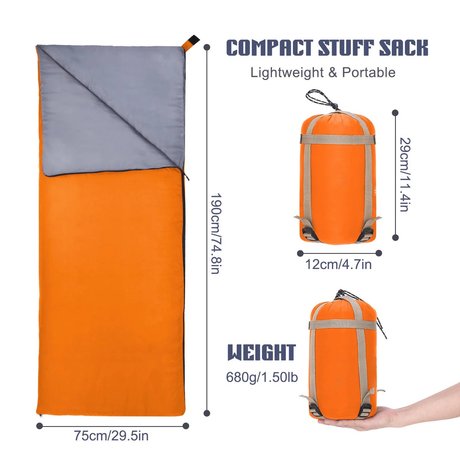Comfortable Outdoor Sleeping Bag for Adults