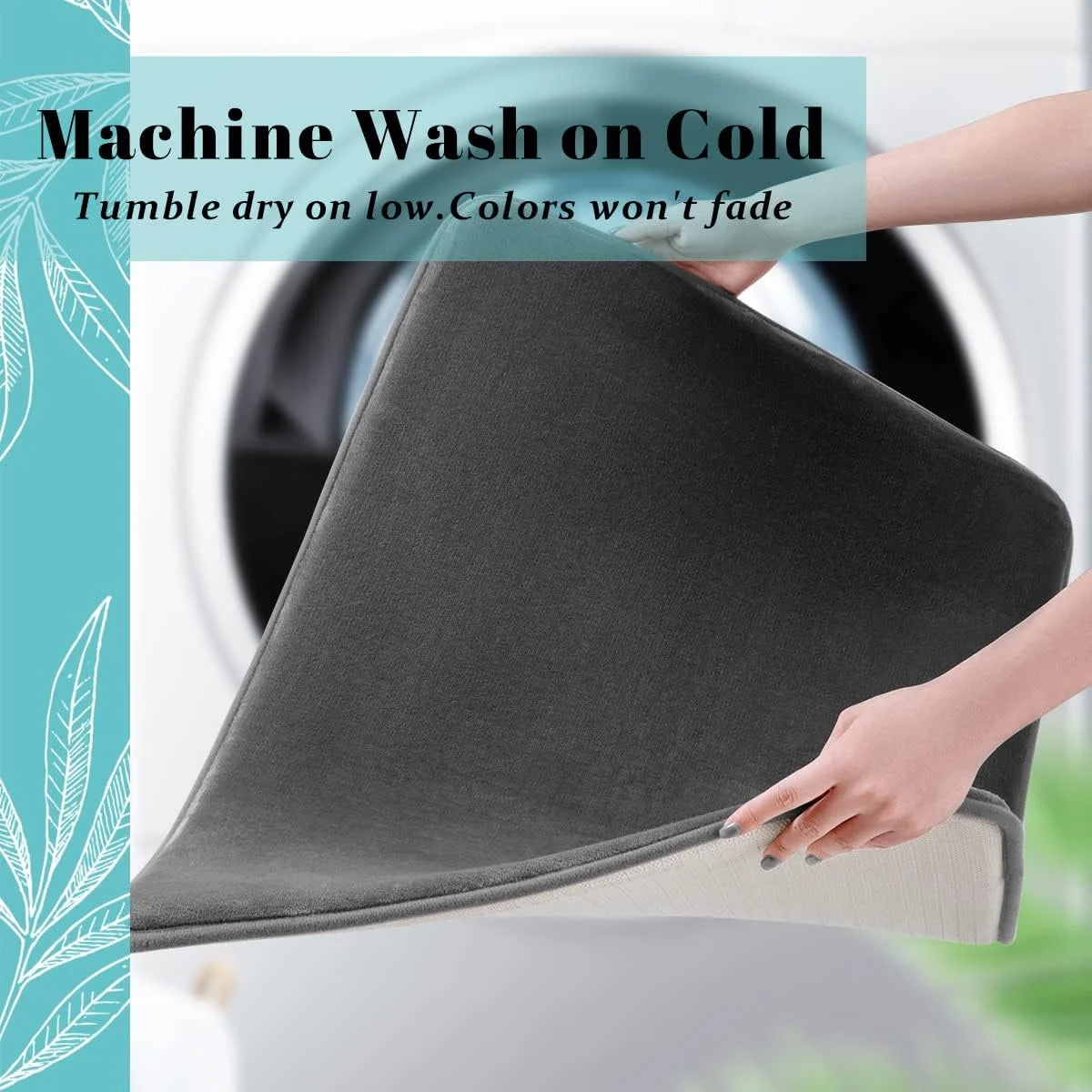 Quick-Dry Luxury Floor Mat (40x60cm) for Every Room