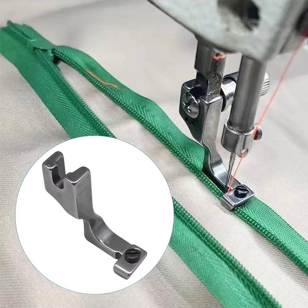 Stealth Seam Zipper Foot for Seamless Finishes