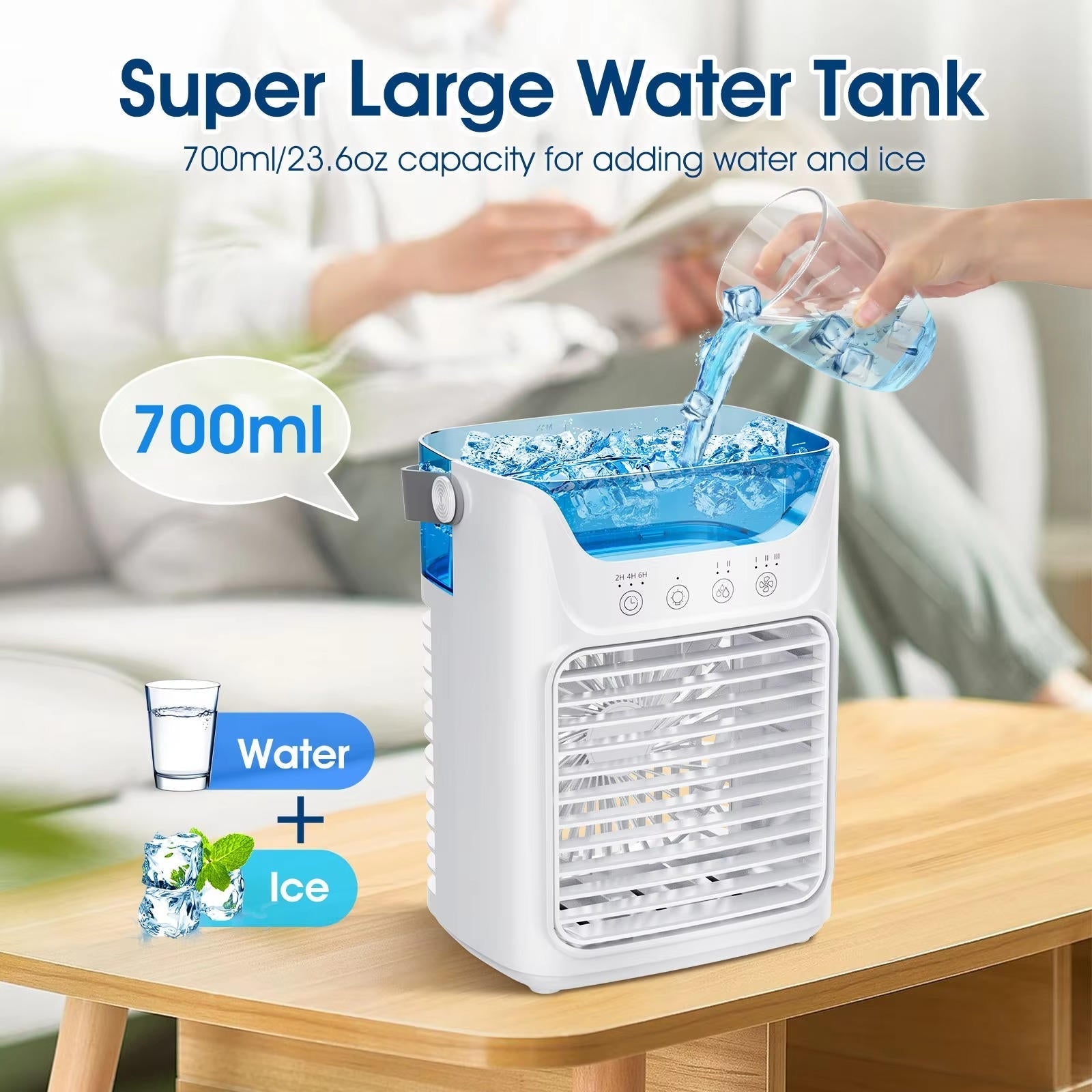Compact Breeze Chiller with Remote Control