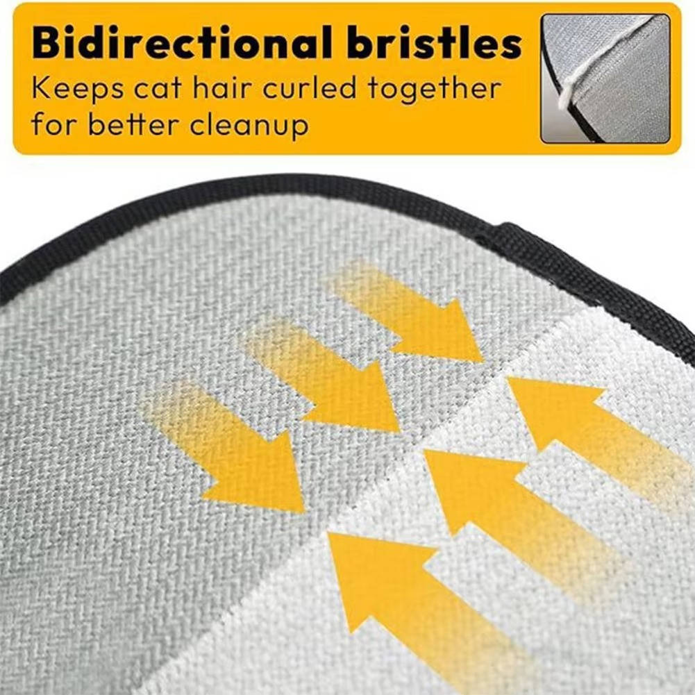 2-Pack Pet Grooming Glove Set for Effortless Hair Removal