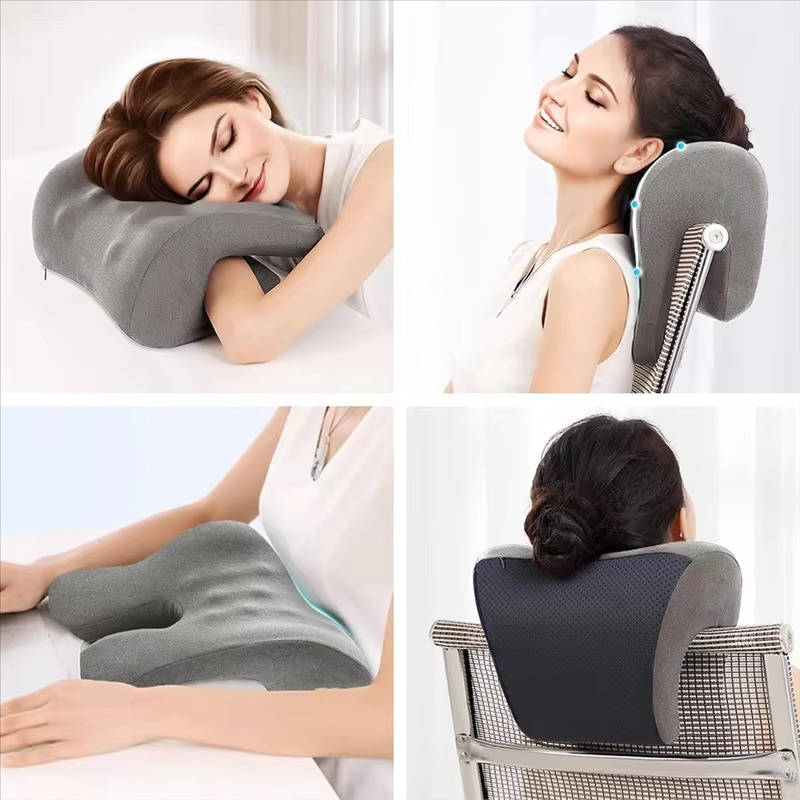 ErgoRest Neck Support Cushion for Office Chairs