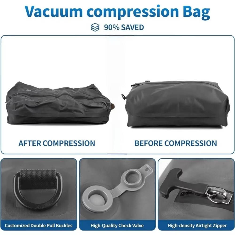 Portable Compression Pump with Two Space-Saving Bags