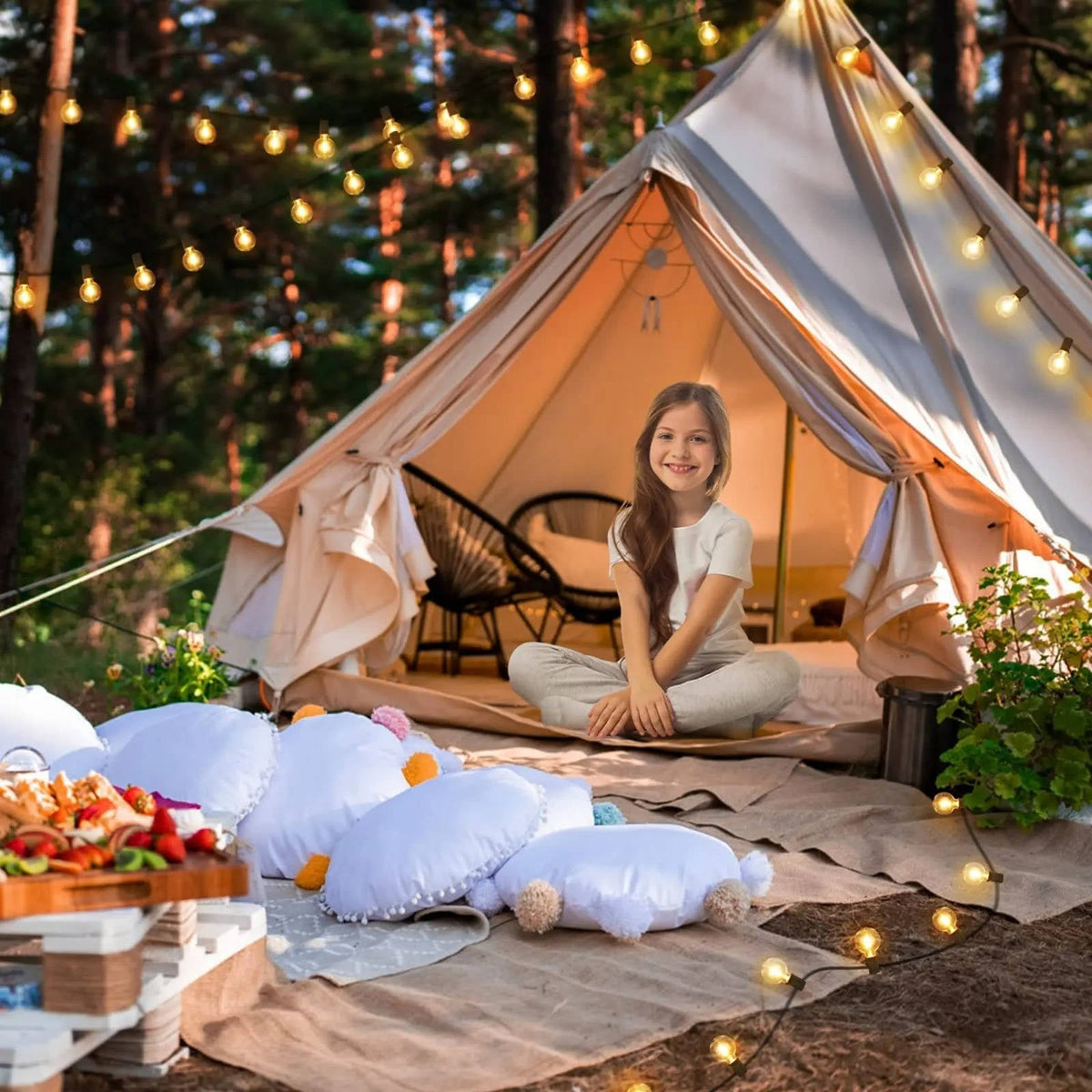 Brighten Your Outdoors with Inviting String Lights