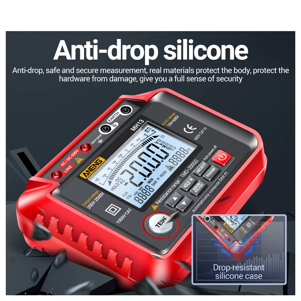 Precision Insulation Resistance Tester with Advanced Features