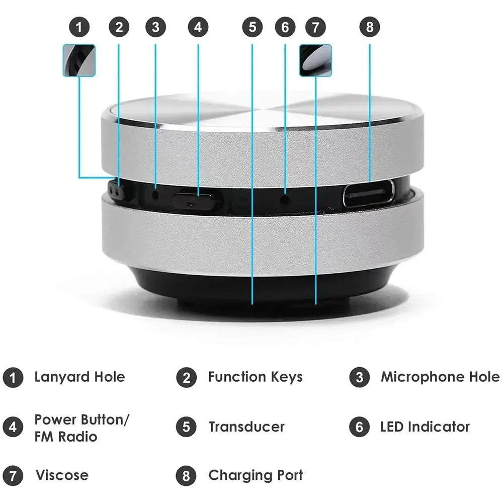 SurfaceSync Portable Bluetooth Audio Device