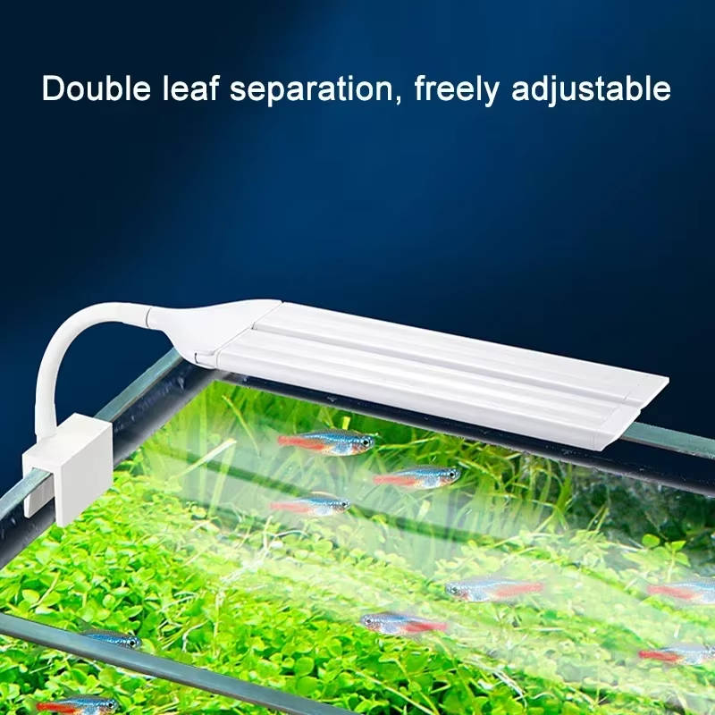 Brilliant LED Clip-On Aquarium Light for Enhanced Fish & Plant Growth