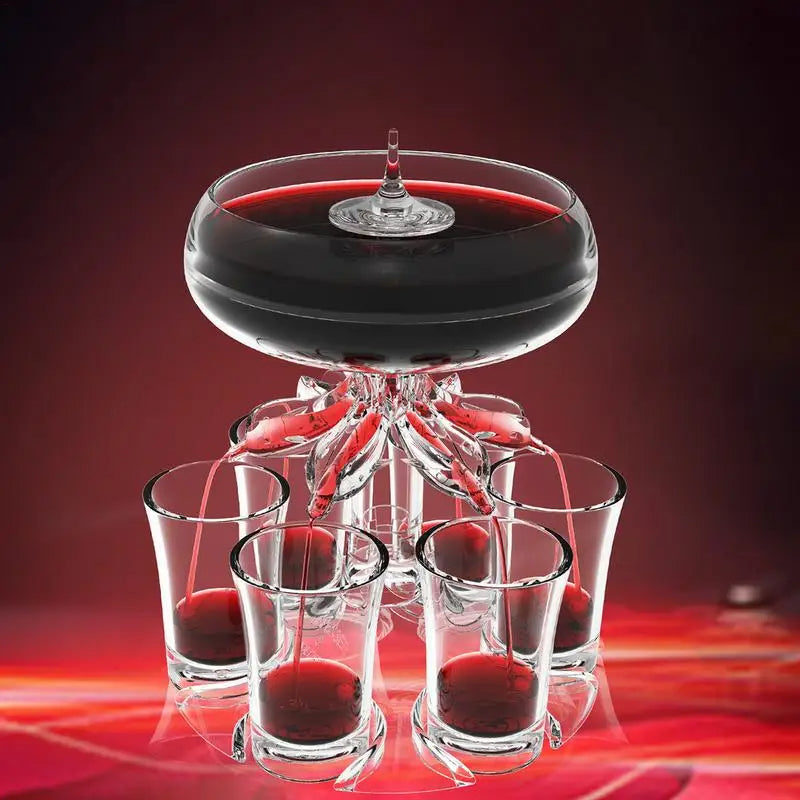 Sleek 6-Serving Beverage Dispenser for Effortless Entertaining