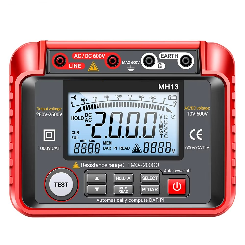 Precision Insulation Resistance Tester with Advanced Features