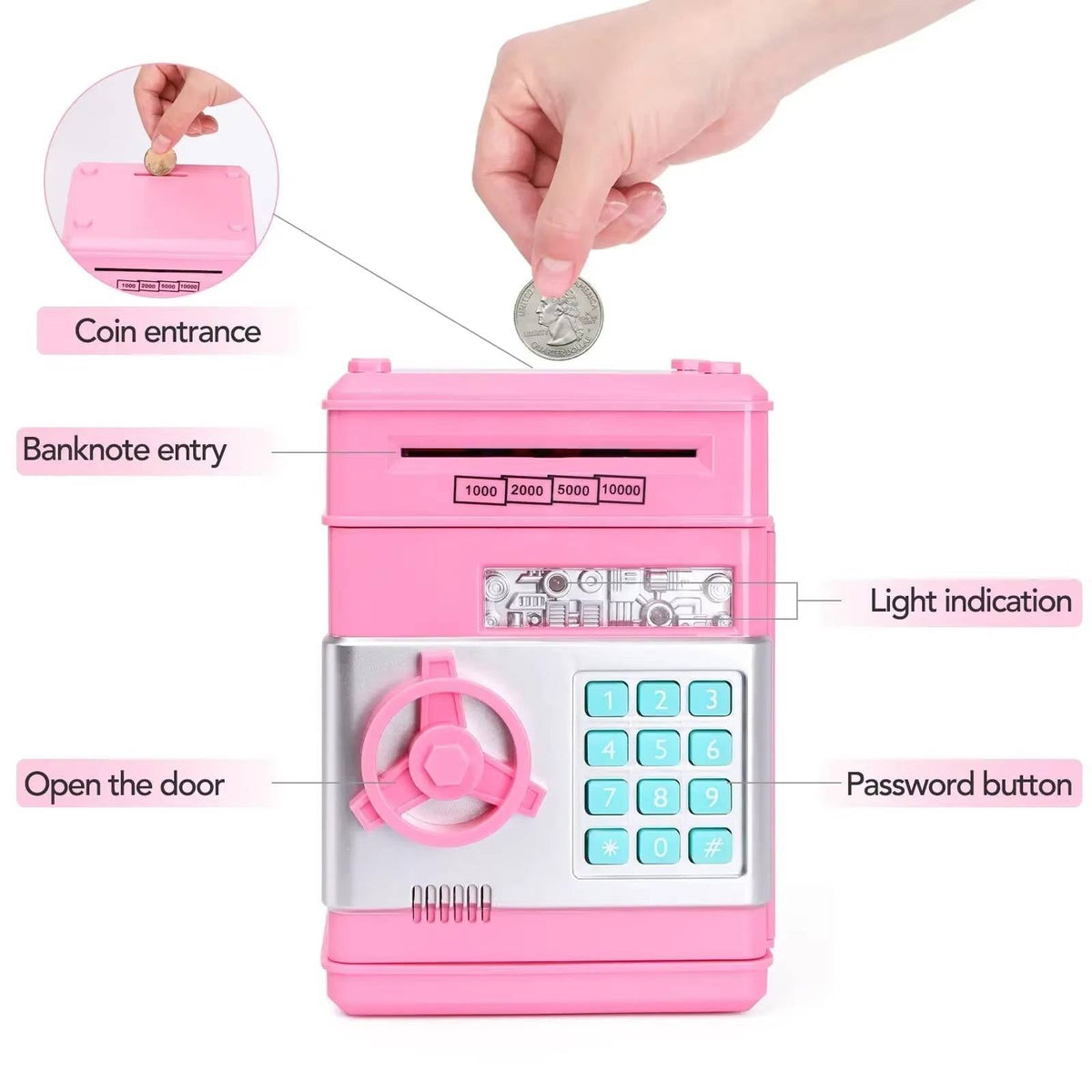 Interactive Savings Vault for Children
