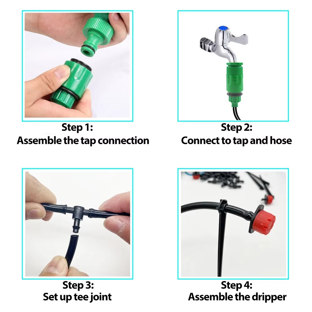 Smart Drip Watering System with Programmable Timer