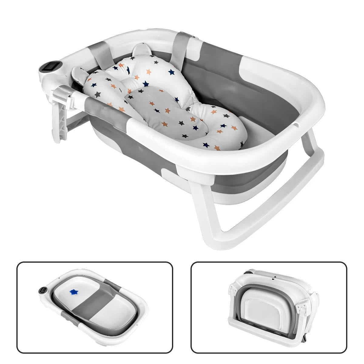 Compact and Versatile Baby Bathing Solution