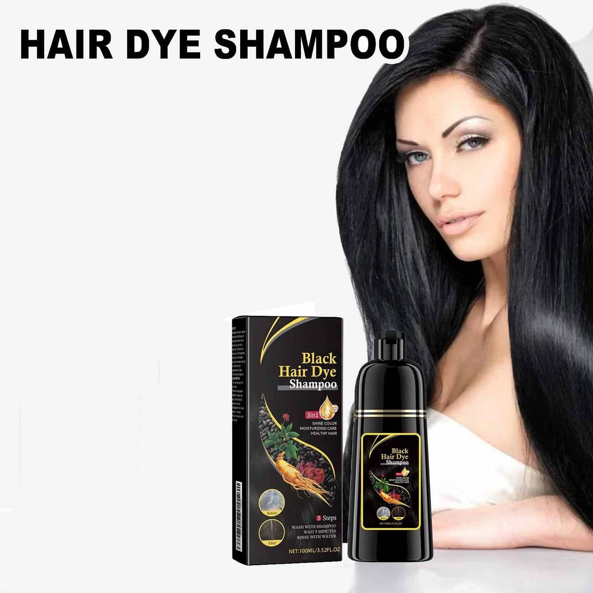 Revitalizing Dark Hair Shampoo Treatment